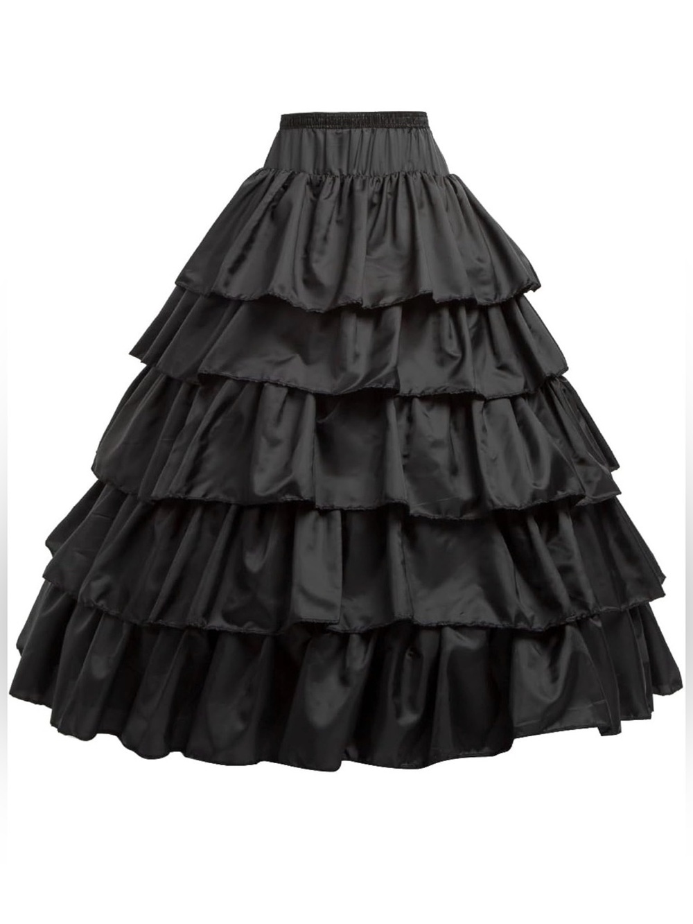 NWOT 4-Hoop Skirt Women Crinoline Petticoat Underskirt